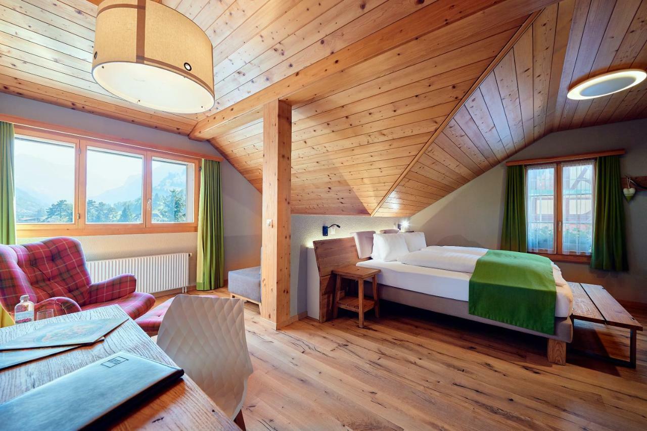 Hotel National Frutigen Exterior foto